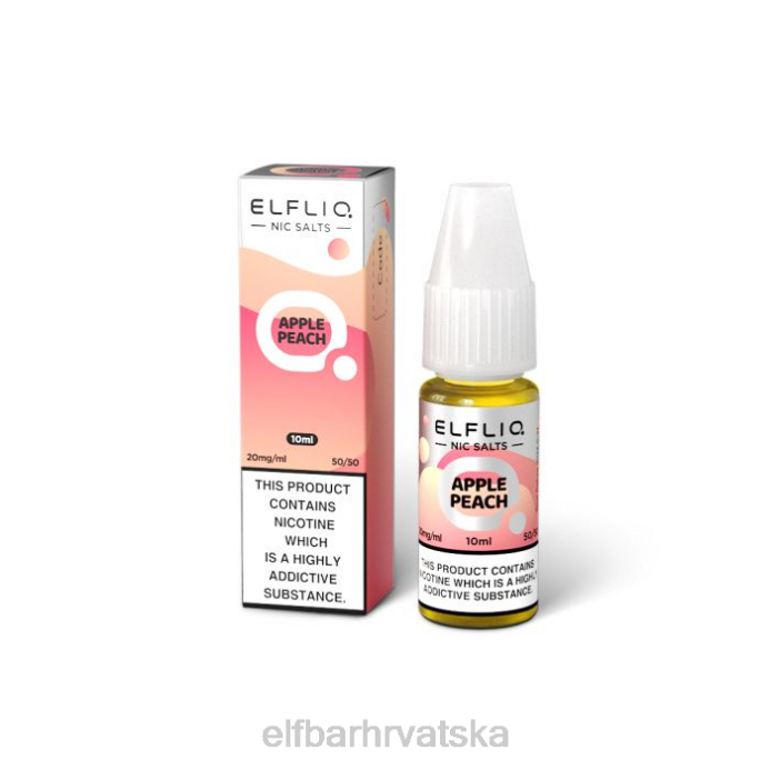 Elf Bar Tisak - ELFBAR elfliq jabuka breskva nic soli - 20ml-20 mg/ml 8D4H220