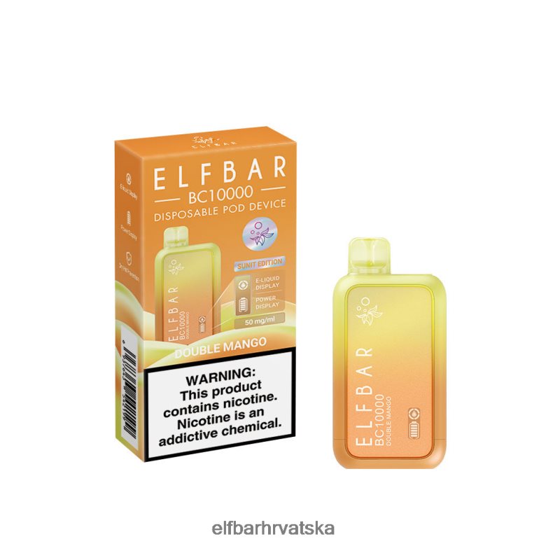 ELFBAR najbolji okus za jednokratnu upotrebu vape bc10000 najbolja prodaja D420LH11 dupli mango